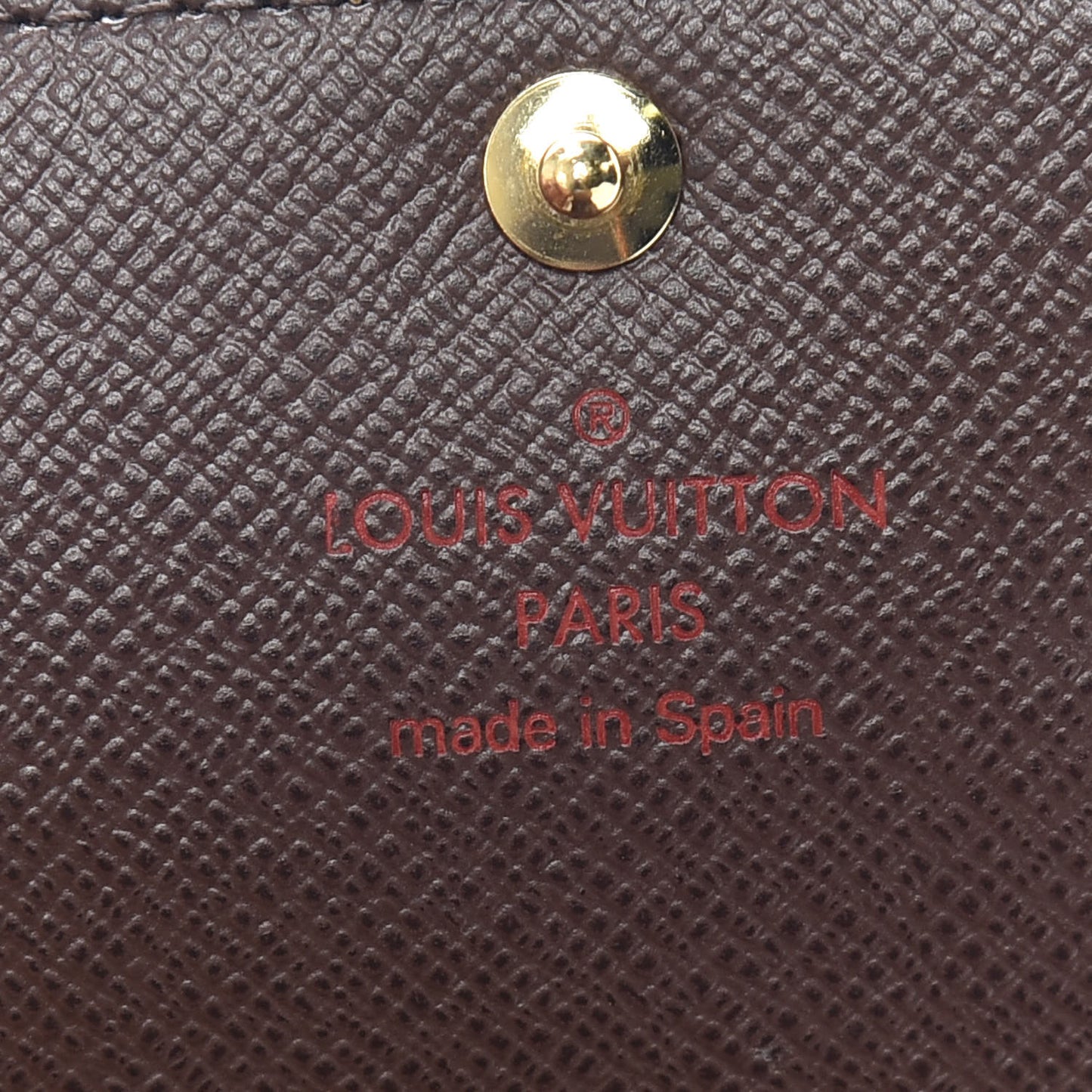 Damier Ebene Anais Wallet