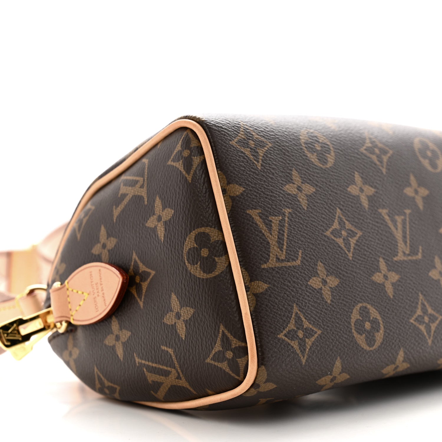 Louis Vuitton Monogram Speedy Bandouliere 20 Beige 8 of 13