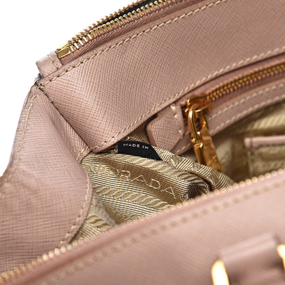 Prada Saffiano Large Galleria Double Zip Tote Cammeo 8 of 13