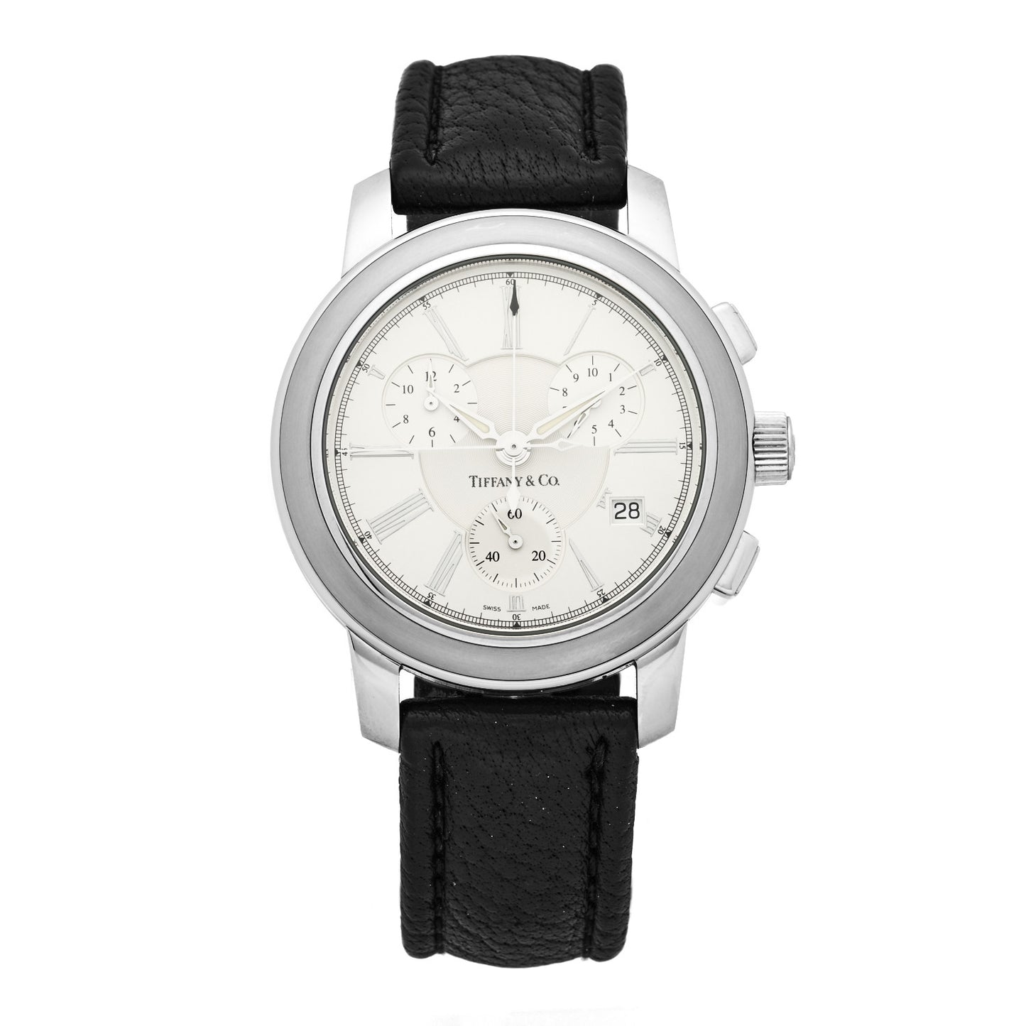 Stainless Steel Alligator 39mm Mark Coupe Chronograph Quartz Watch