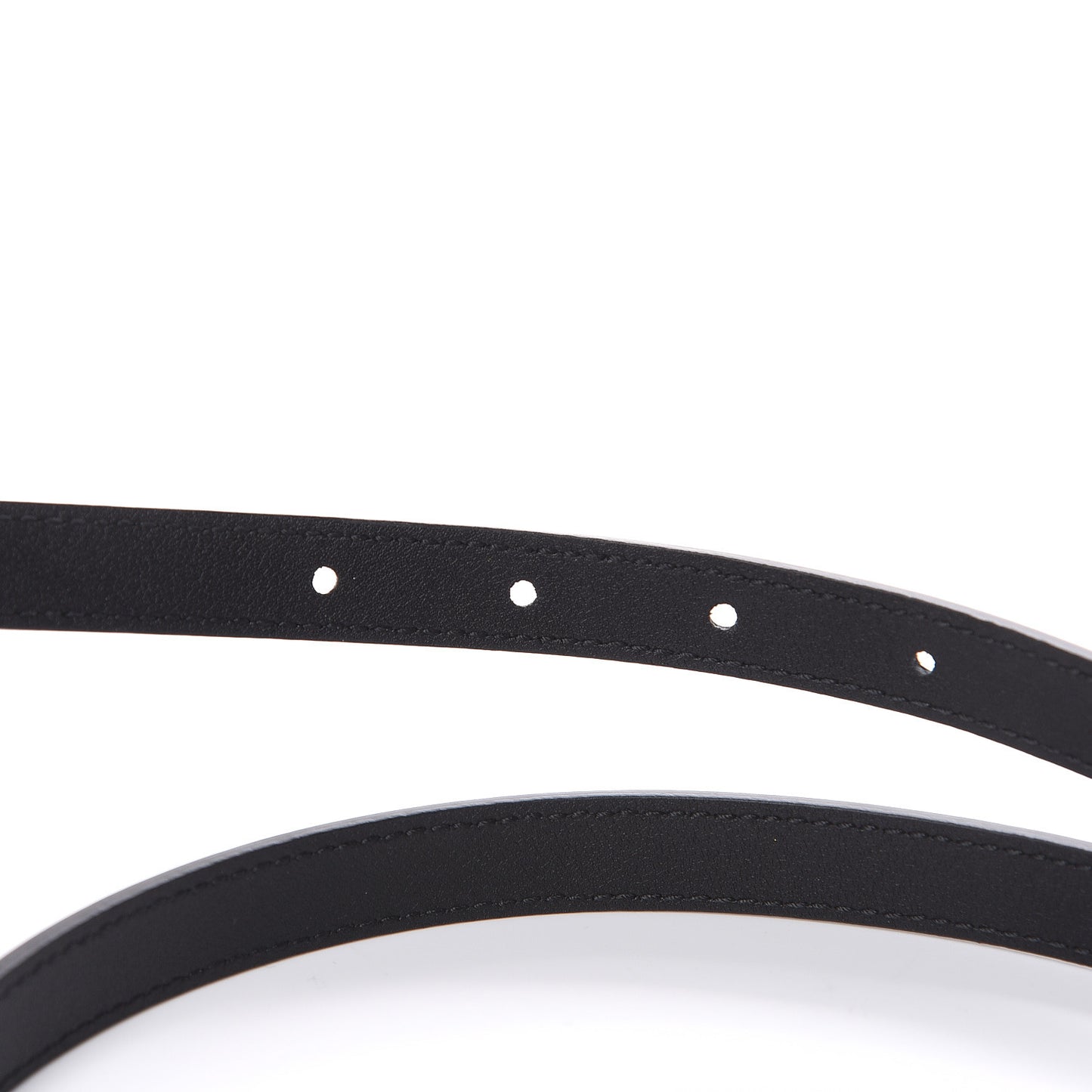 Skipper Calfskin Enamel GG 15mm Belt 85 34 Black