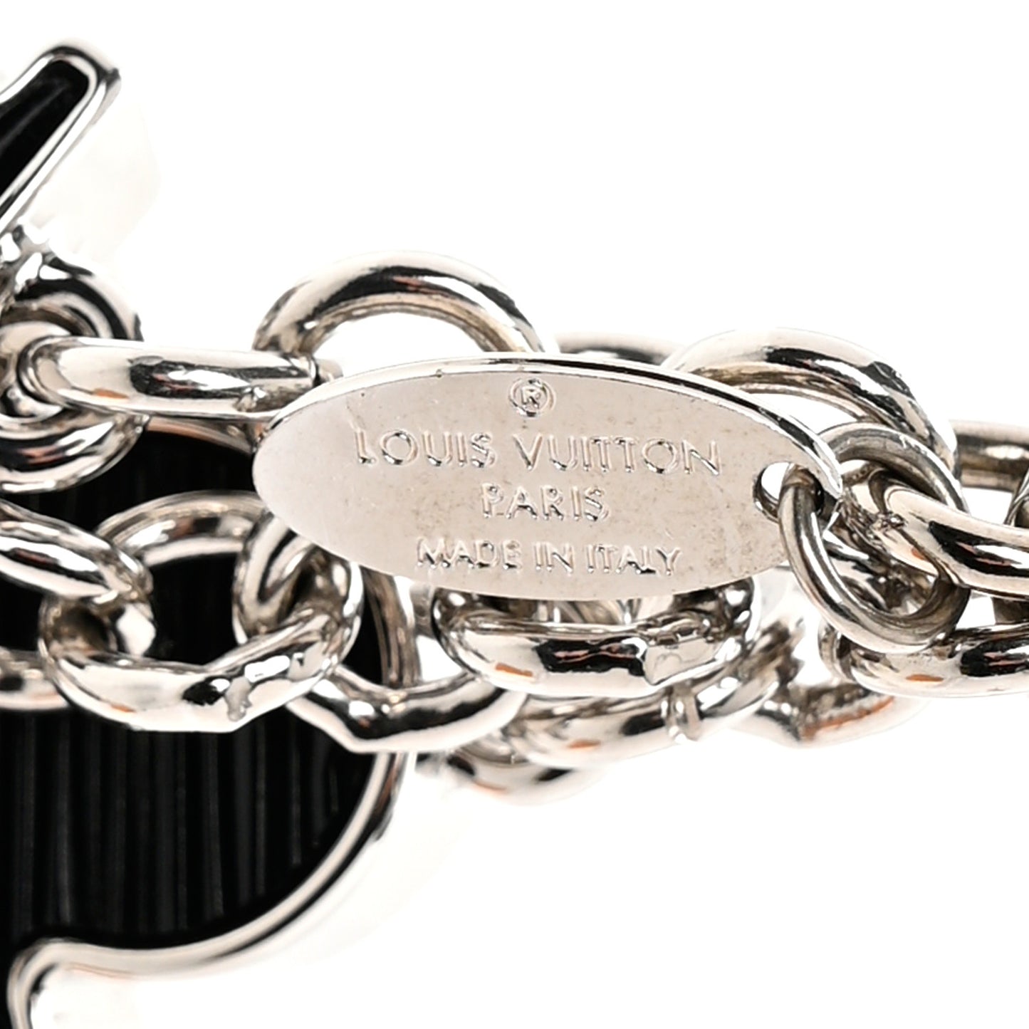 Electric Epi Fleur d'Epi Bag Charm Black