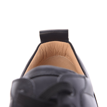 Christian Louboutin Calfskin Mens Louis Junior Spikes Flat Sneakers 45 Black 9 of 11