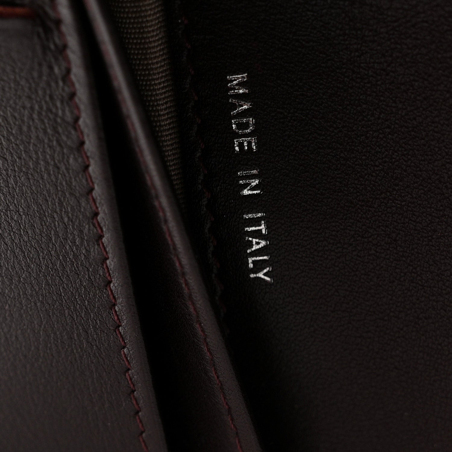 Chanel Caviar Timeless CC Zipped Pocket Wallet Burgundy 7 of 8
