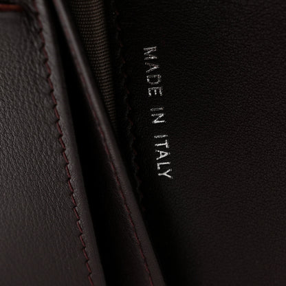 Chanel Caviar Timeless CC Zipped Pocket Wallet Burgundy 7 of 8