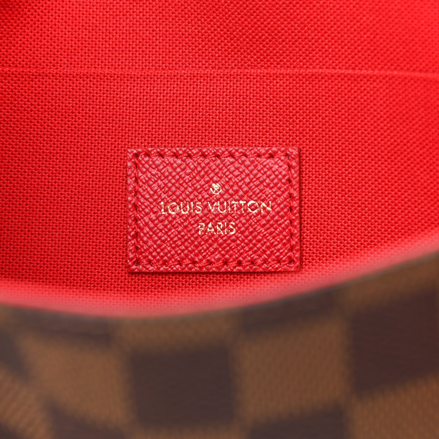 Damier Ebene Pochette Felicie Chain Wallet