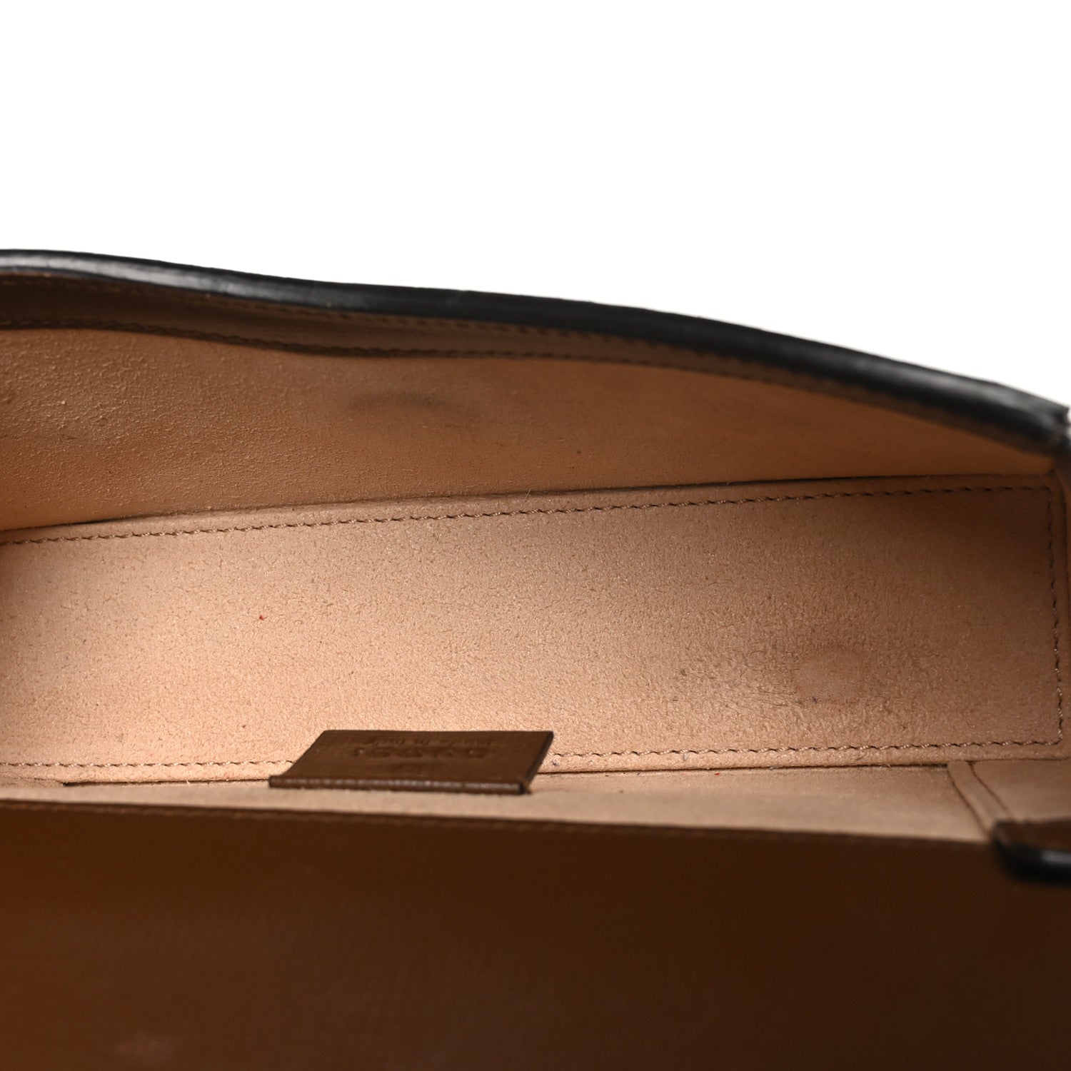 Gucci GG Supreme Monogram Mini Horsebit 1955 Shoulder Bag Beige Brown Sugar 5 of 11