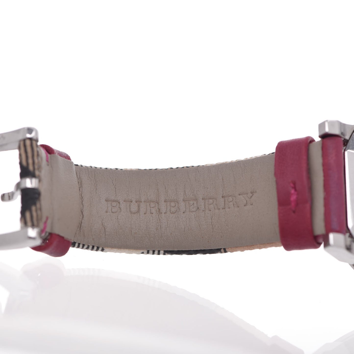 Stainless Steel Calfskin 38mm Nova Check Quartz Watch BU9149
