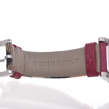 Burberry Stainless Steel Calfskin 38mm Nova Check Quartz Watch BU9149 7 of 7