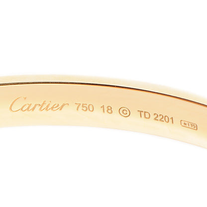 Cartier 18K Yellow Gold LOVE Bracelet 18 6 of 7