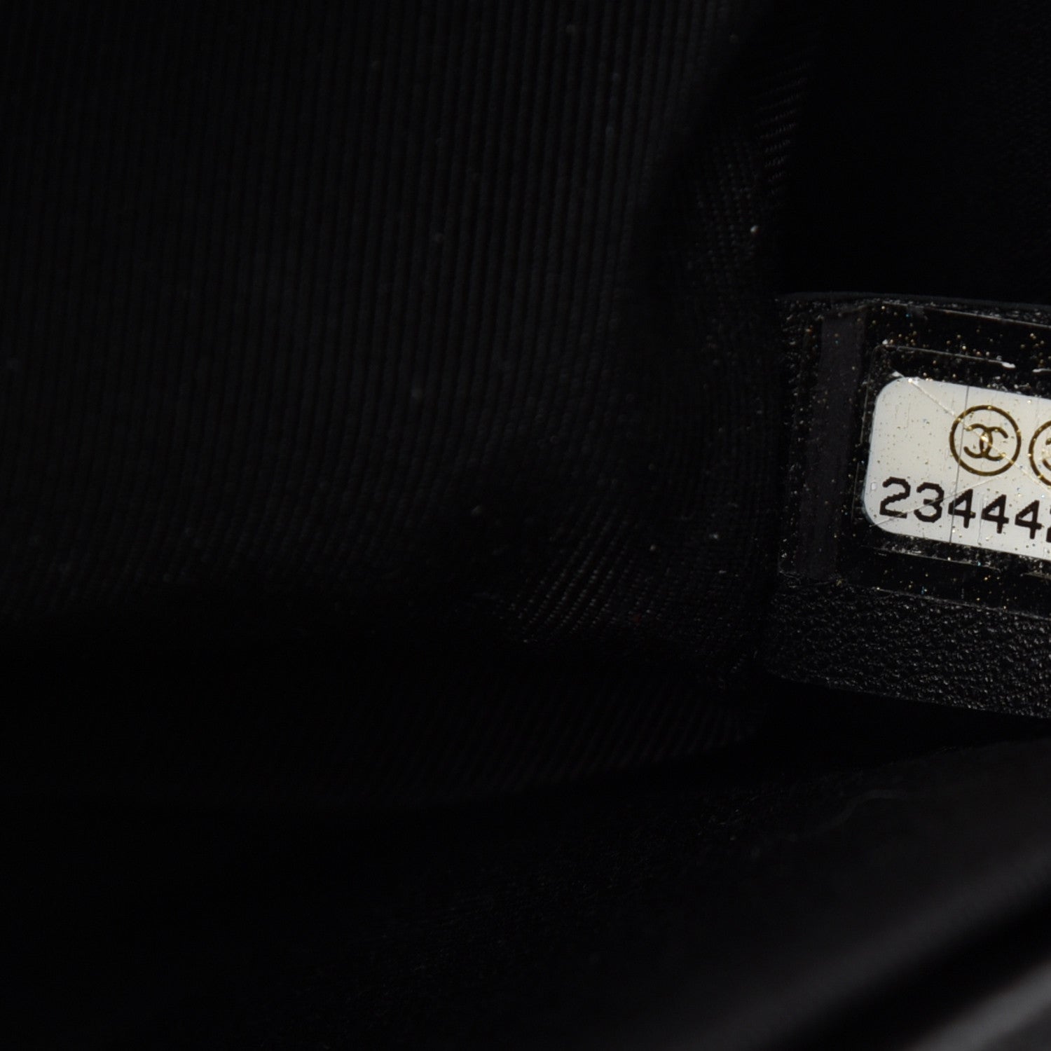 Chanel Lambskin Quilted Medium Boy Flap Black 10 of 11