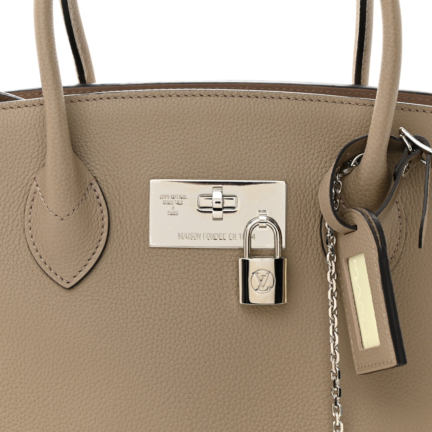 Louis Vuitton Veau Nuage Milla MM Tourterelle 8 of 11