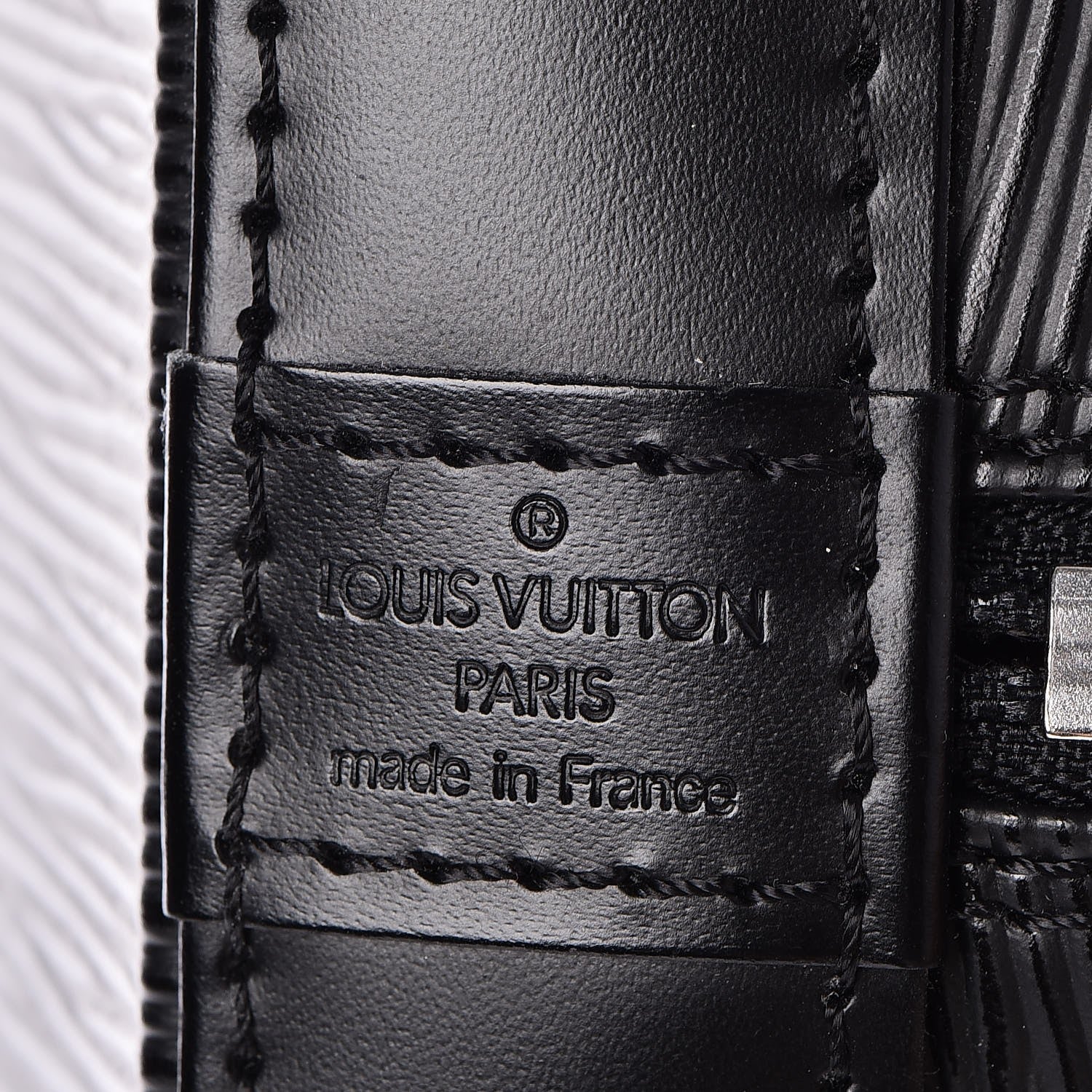 Louis Vuitton Epi Alma PM Black 6 of 6
