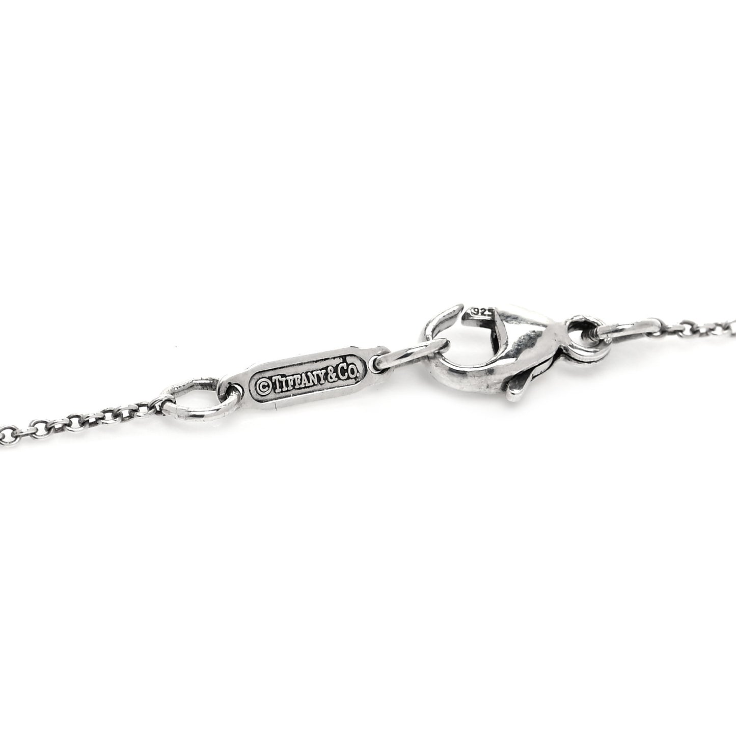 Sterling Silver 1837 Circle Lock Necklace