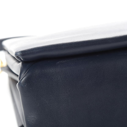 Celine Calfskin Blade Flap Navy 15 of 17
