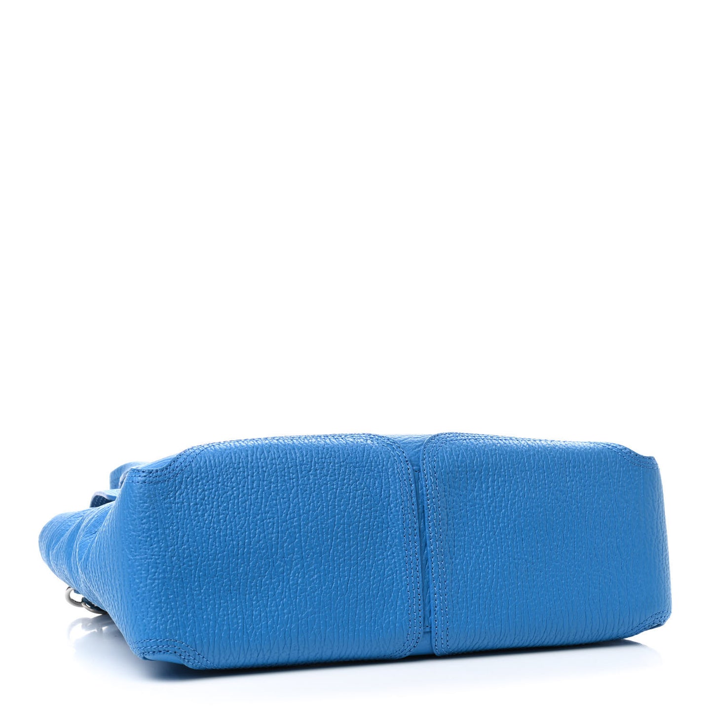 Textured Calfskin Medium Pashli Satchel Memphis Blue