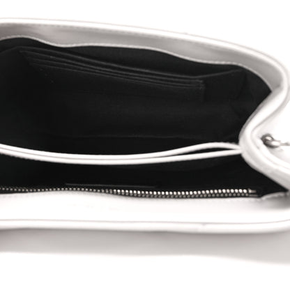 Saint Laurent Calfskin Y Quilted Monogram Toy Loulou Satchel Granite 5 of 10
