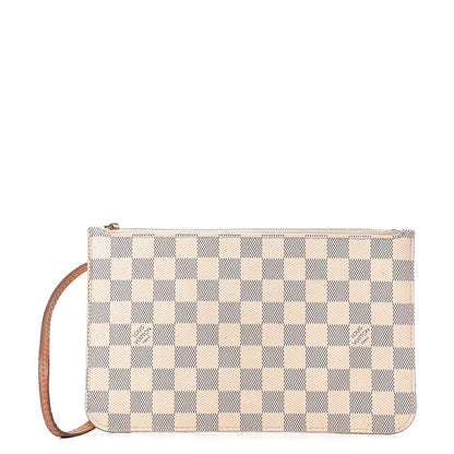 Louis Vuitton Damier Azur Neverfull MM GM Pochette 1 of 10