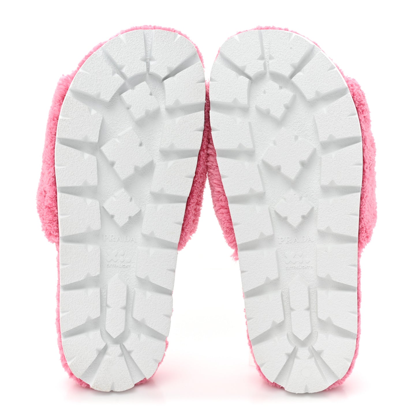 Terry Cloth Logo Lug Sole 20mm Slide Sandals 37 Petalo Black