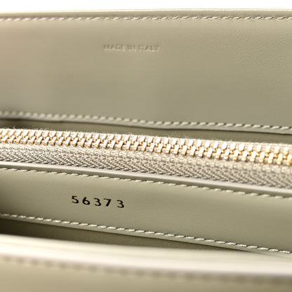 Celine Satinated Calfskin Small 16 Top Handle Bag Green Clay 8 of 11