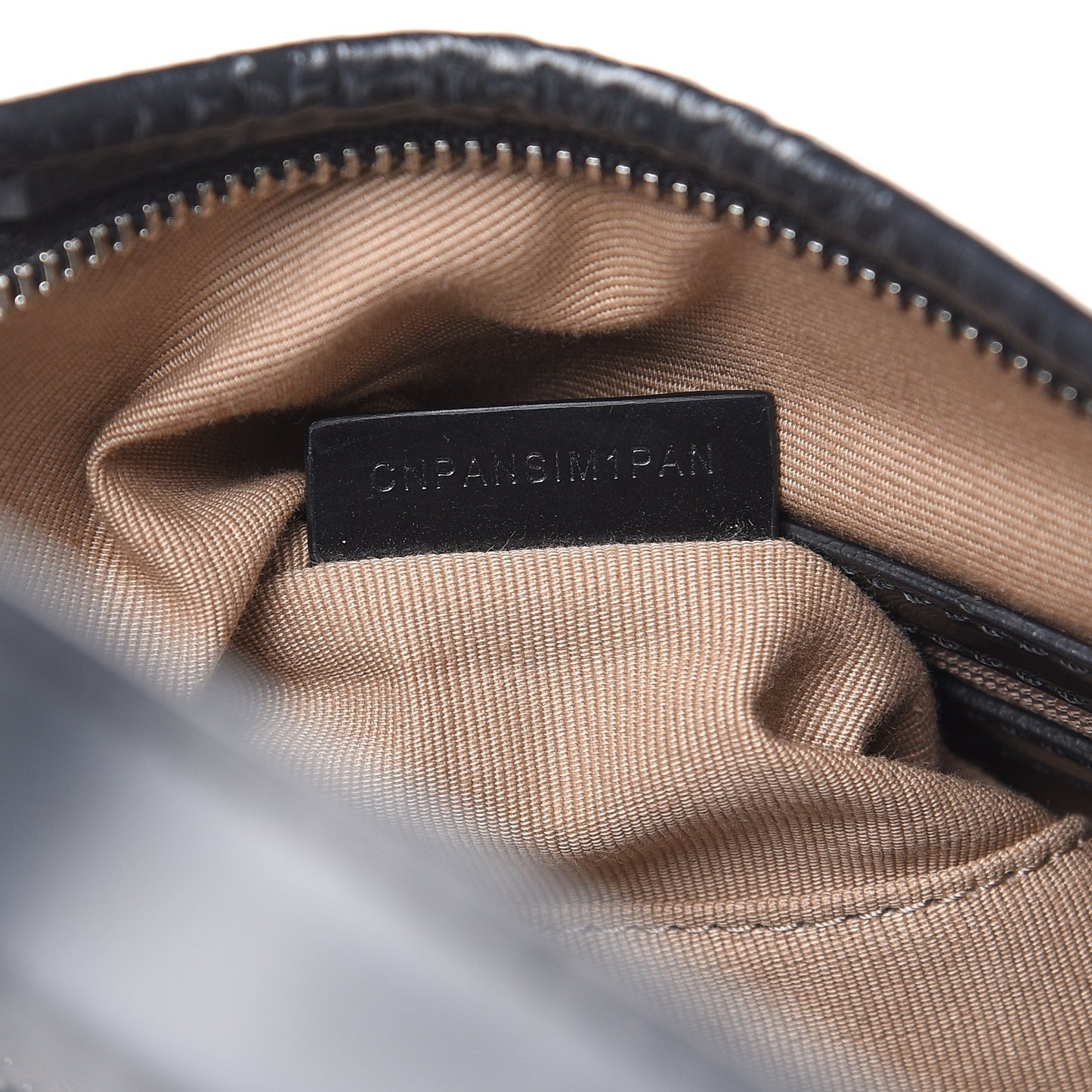 Supernova Check Buckle Hobo Black