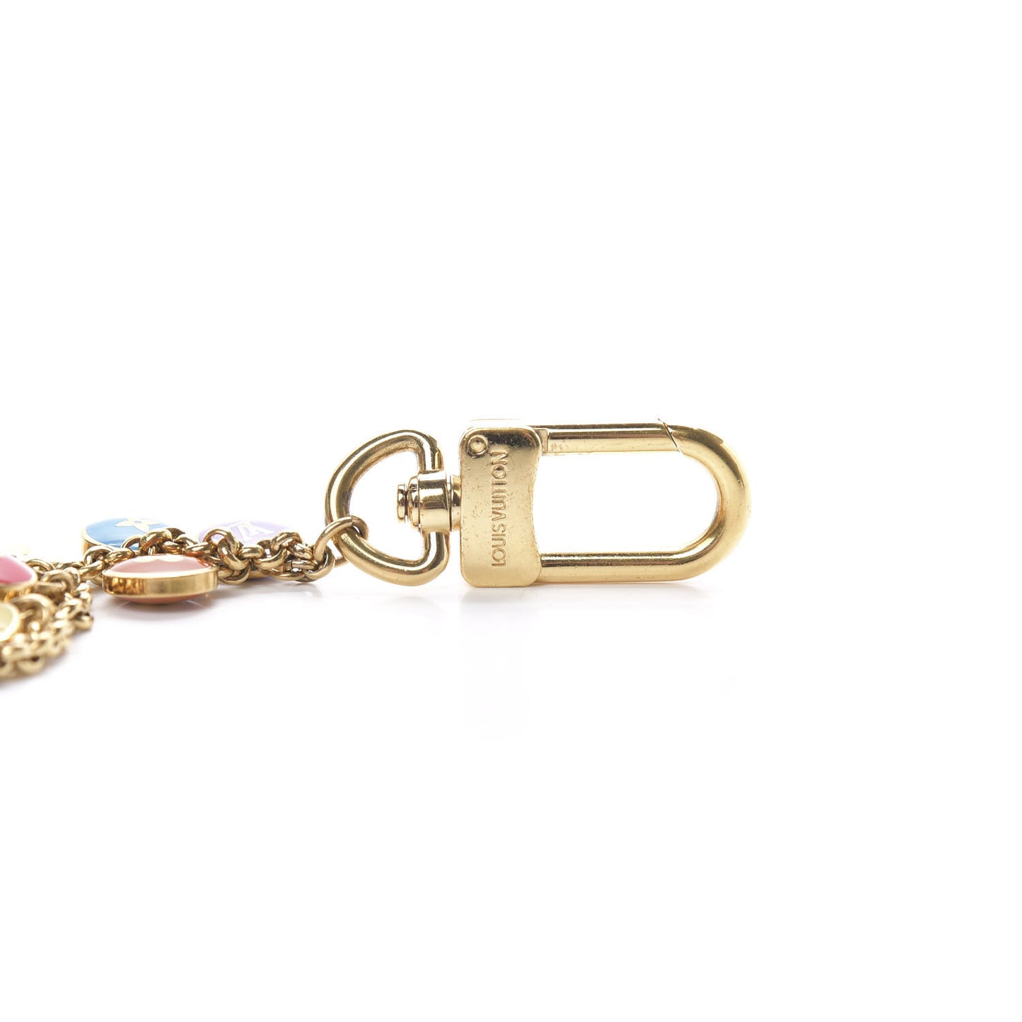 Pastilles Key Chain Bag Charm Multicolor