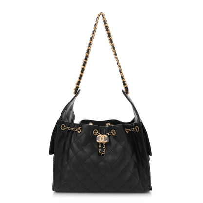 Chanel Caviar Quilted Small Chanel 25 Handbag Black 1 of 11