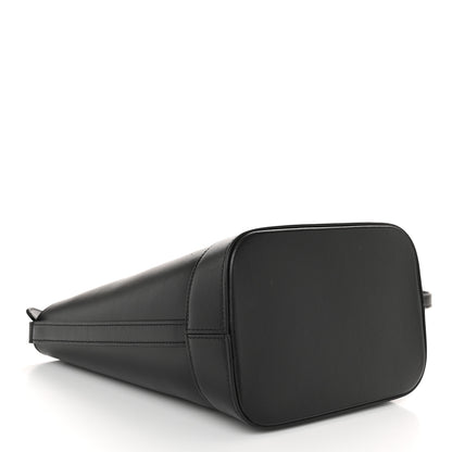 Celine Smooth Calfskin Small Cuir Triomphe Bucket Bag Black 4 of 10