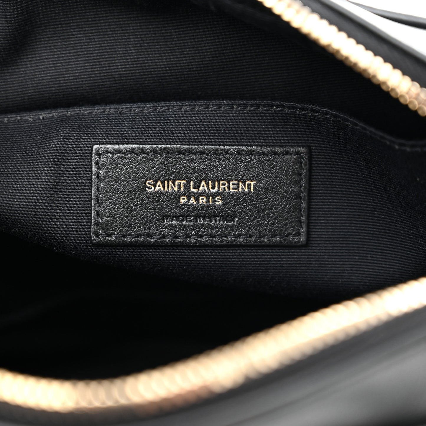 Calfskin Matelasse Monogram Lou Camera Bag Black