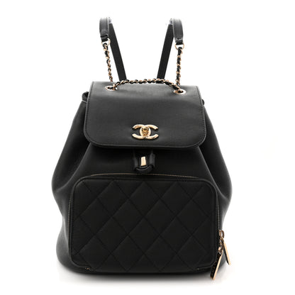Chanel Caviar Quilted Business Affinity Backpack Black 1 of 10