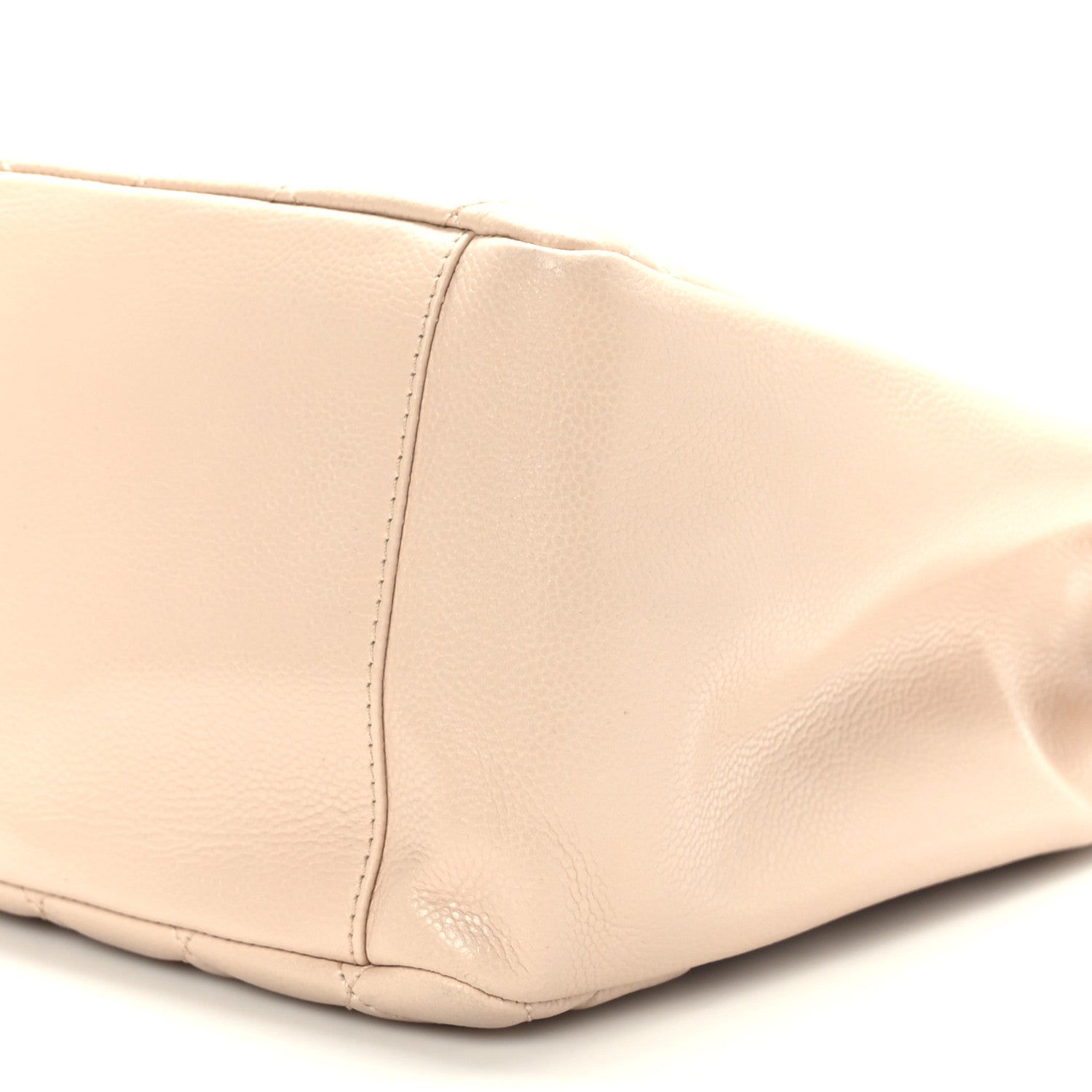 Chanel Caviar Quilted Grand Shopping Tote GST Beige 10 of 10