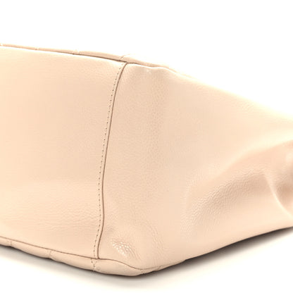 Chanel Caviar Quilted Grand Shopping Tote GST Beige 10 of 10