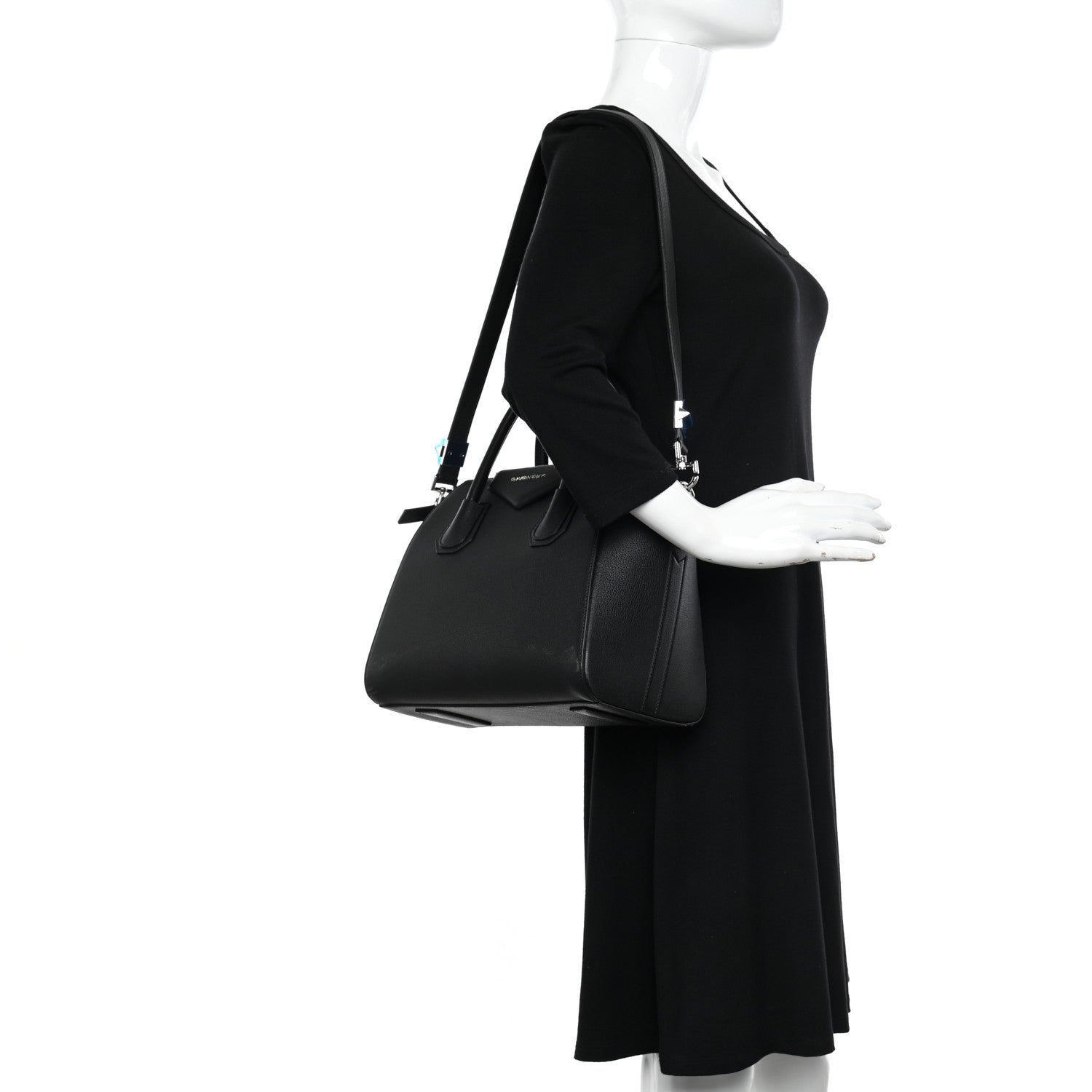 Givenchy Sugar Goatskin Small Antigona Black 2 of 10