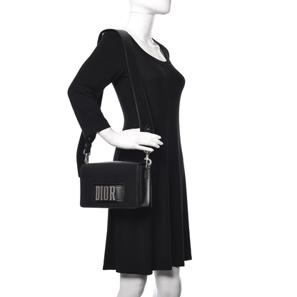 Christian Dior Smooth Calfskin Dio(r)evolution Flap Bag Black 2 of 10