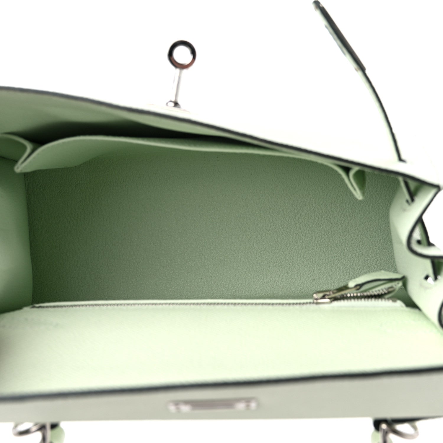 Hermes Epsom Kelly Sellier 25 Vert Fizz 5 of 10