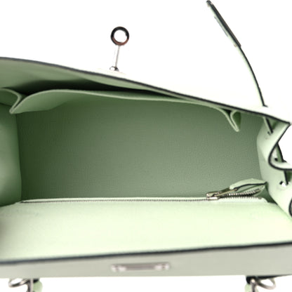 Hermes Epsom Kelly Sellier 25 Vert Fizz 5 of 10