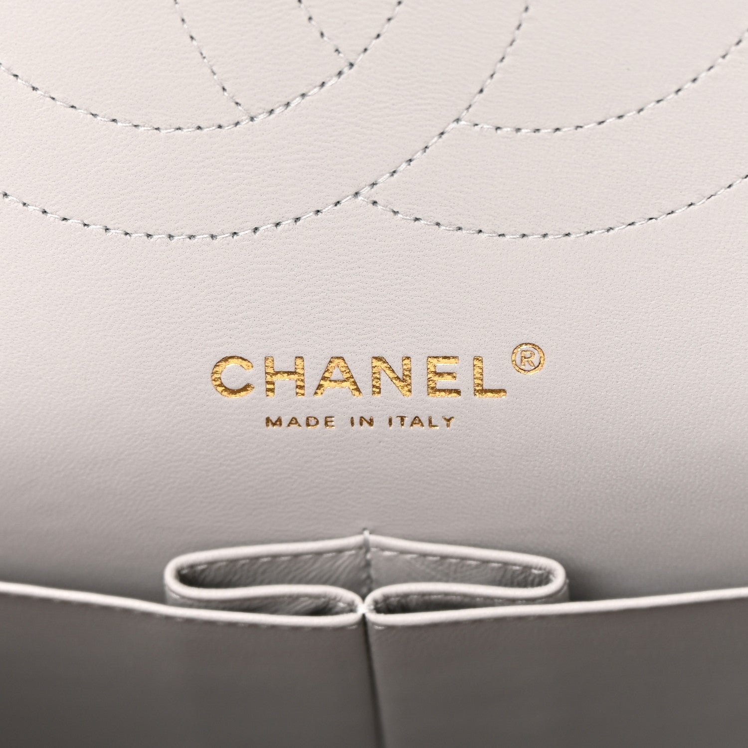 Chanel Caviar Quilted Jumbo Double Flap Grey 6 of 13