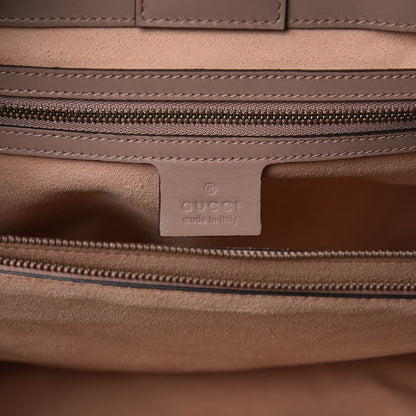 Gucci Calfskin Matelasse Medium GG Marmont Tote Porcelain Rose 6 of 10
