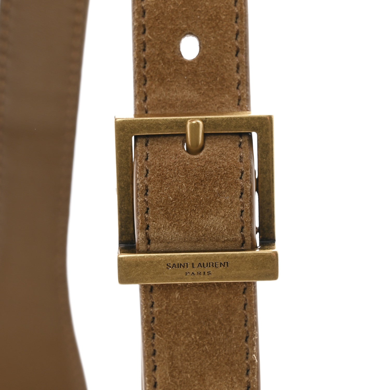 Saint Laurent Suede Baby Le 5 A 7 Hobo Golden Leaf Golden Leaf 11 of 13
