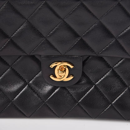 Chanel Lambskin Quilted Mini Square Flap Bag Black 11 of 12