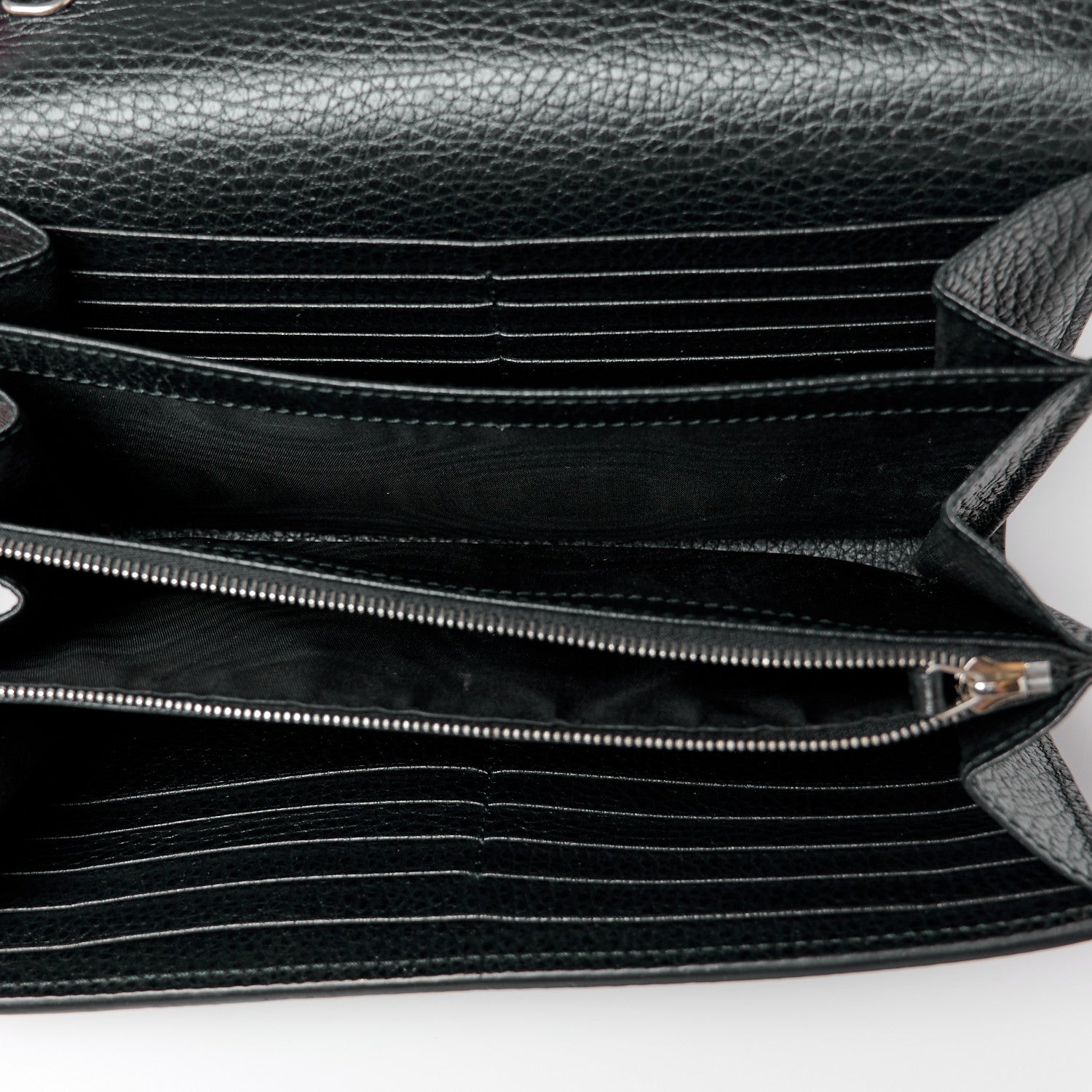 Gucci Calfskin Mini Dionysus Chain Wallet Black 5 of 11