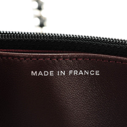 Chanel Lambskin Quilted Wallet On Chain WOC Black 8 of 9