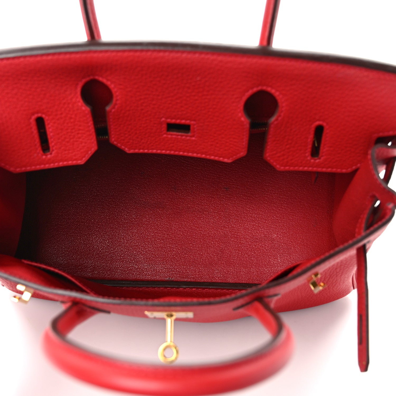 Hermes Togo Birkin 30 Rouge Casaque 5 of 12