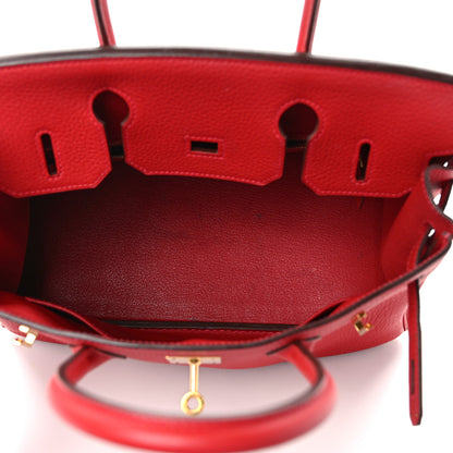 Hermes Togo Birkin 30 Rouge Casaque 5 of 12