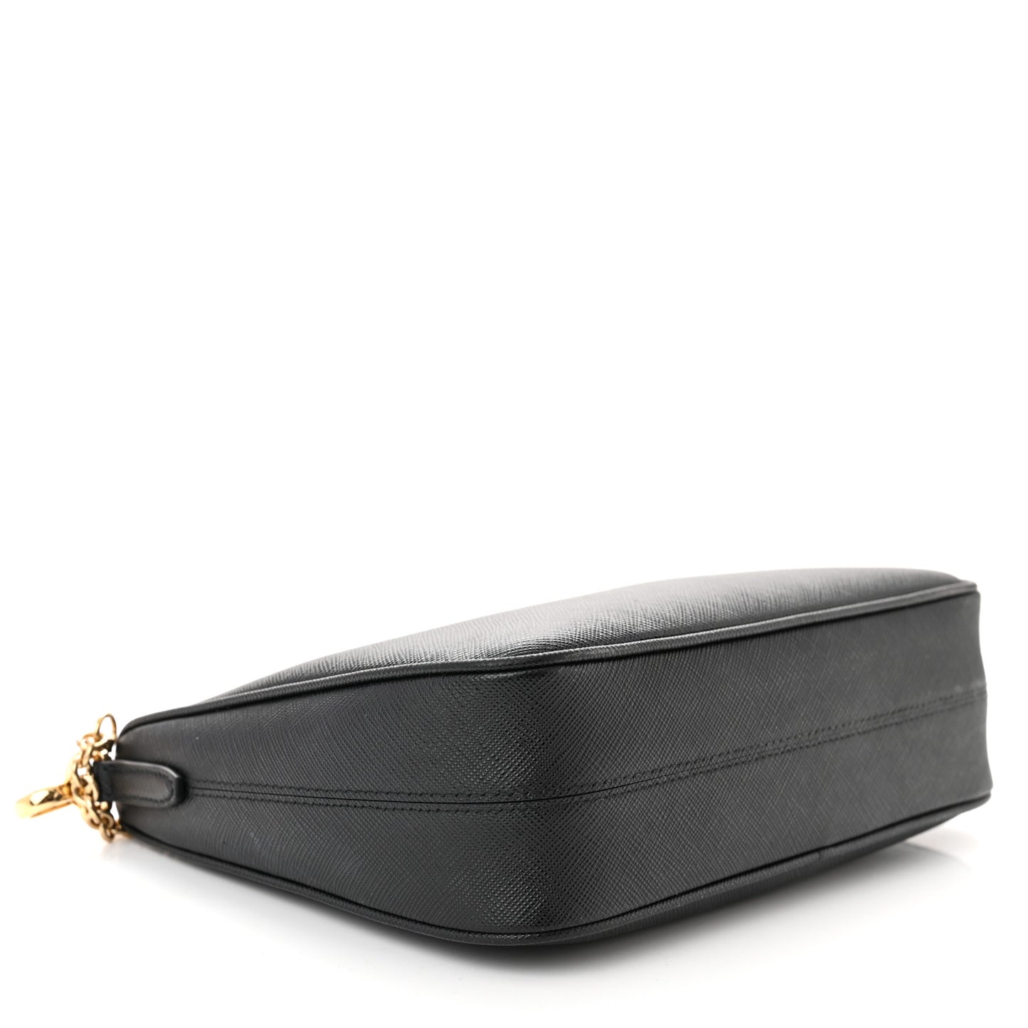 Saffiano Lux Re-Edition 2005 Shoulder Bag Black