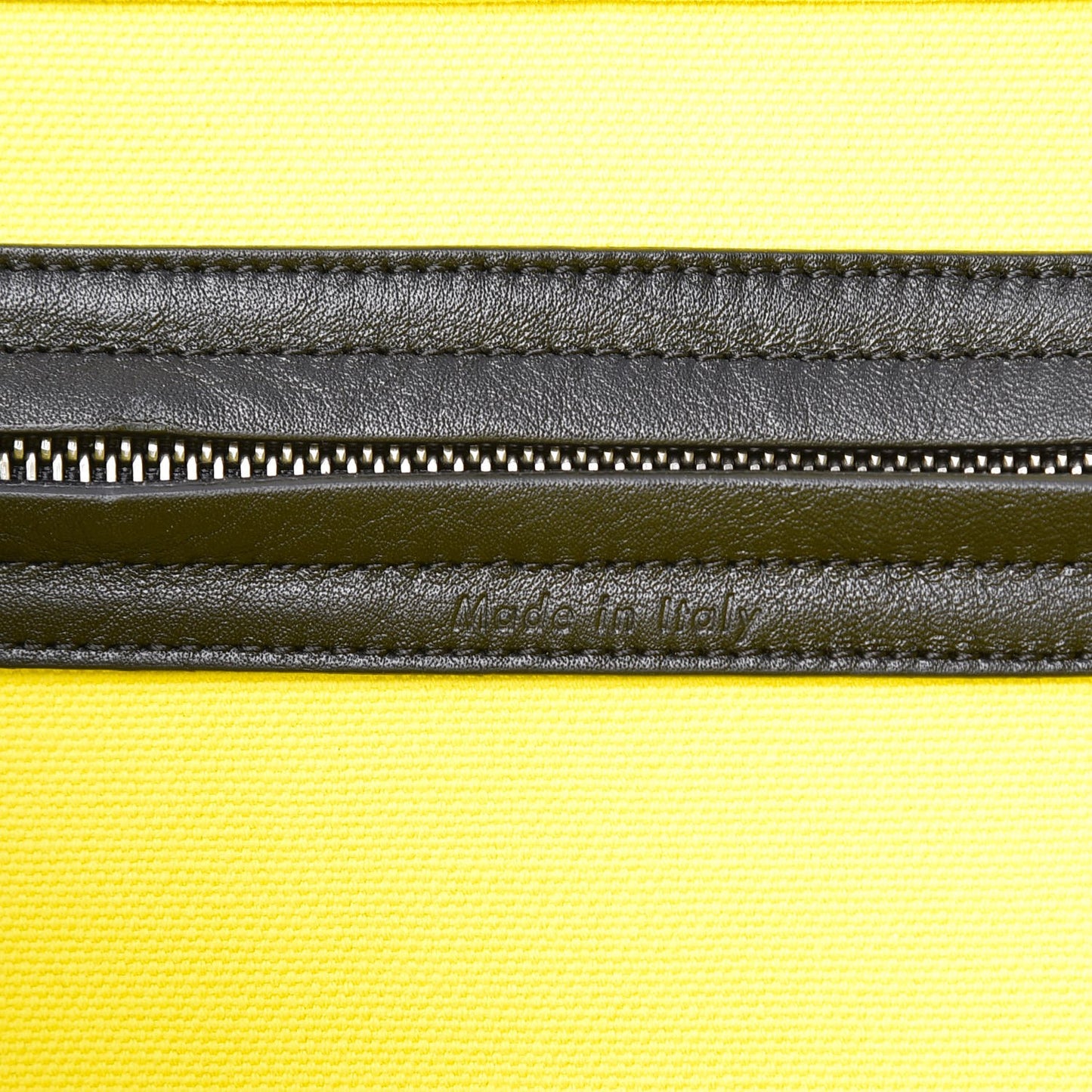 Cotton Canvas Medium Phantom Luggage Yellow