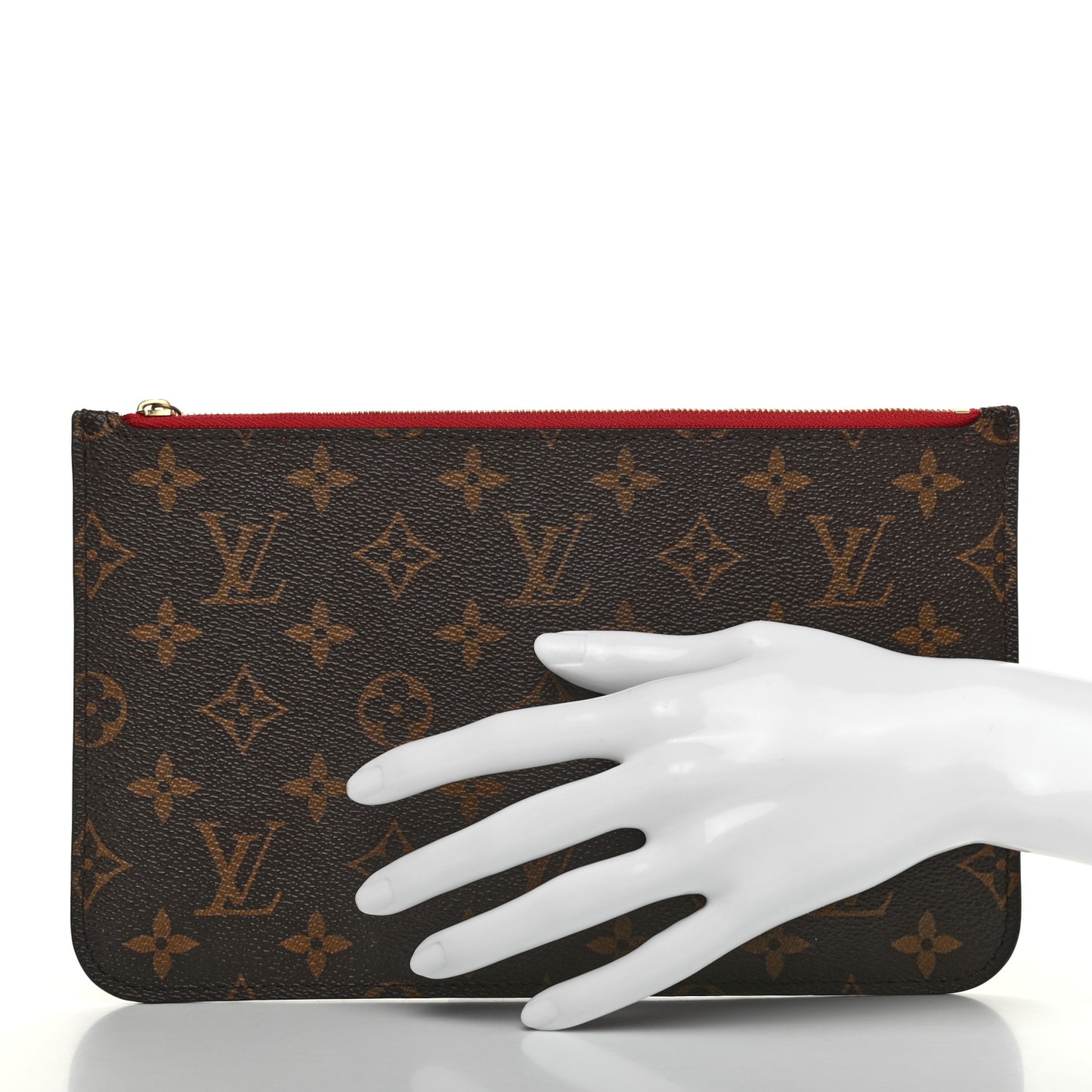 Monogram Neverfull MM GM Pochette Cherry