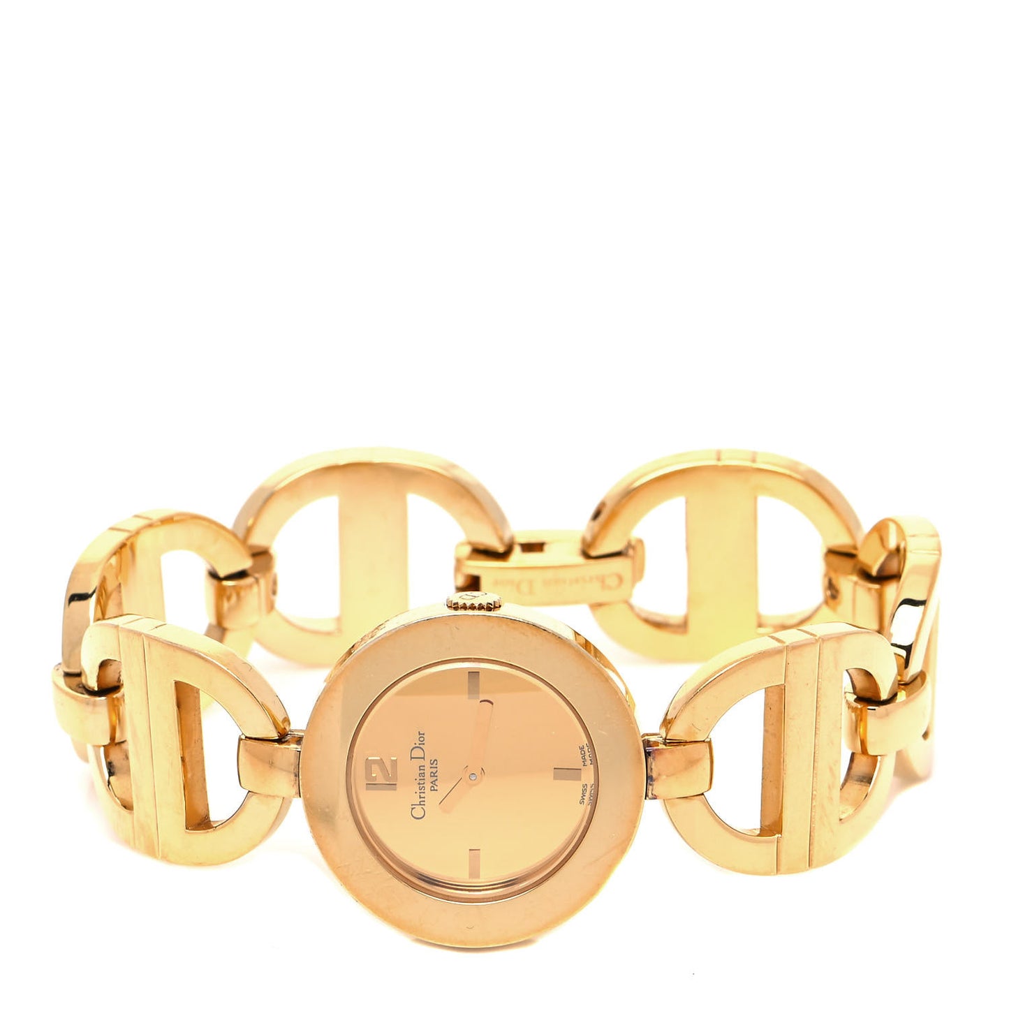 Stainless Steel 25mm Malice Quartz Watch Gold