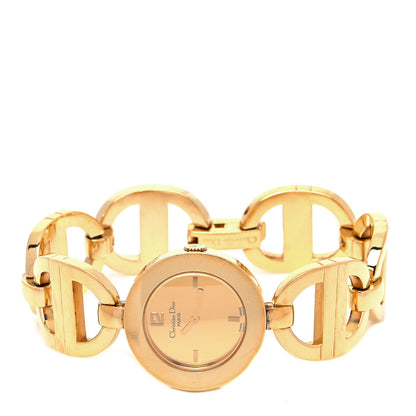 Christian Dior Stainless Steel 25mm Malice Quartz Watch Gold 2 of 5