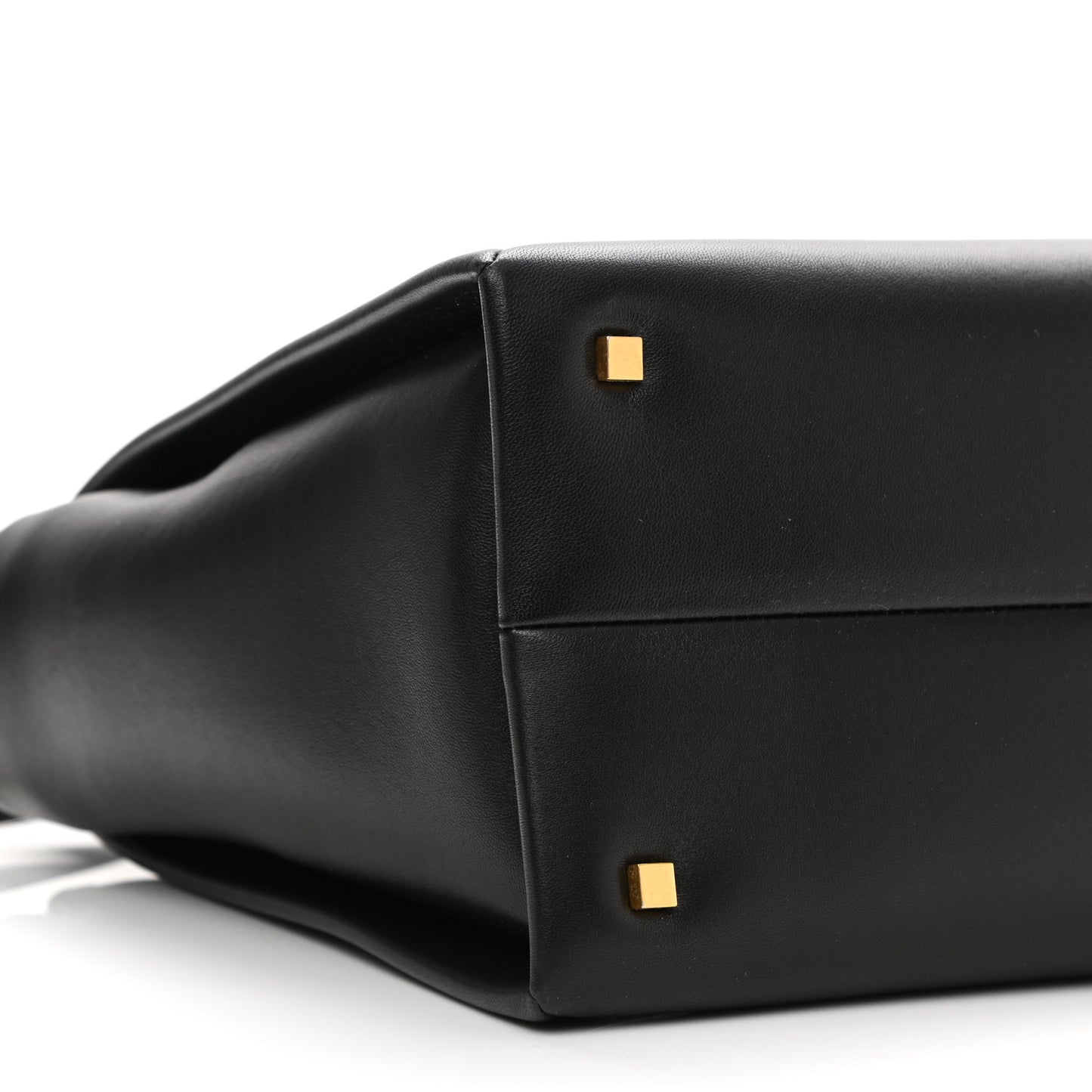 Nappa Medium One Stud Handbag Black
